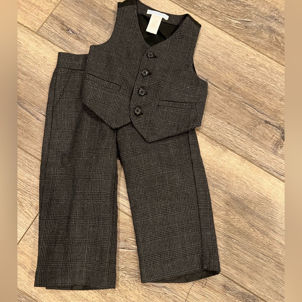 Janie and jack matching vest and pant